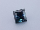 Australian Sapphire 6.7x6.6mm Princess Cut Royal Blue