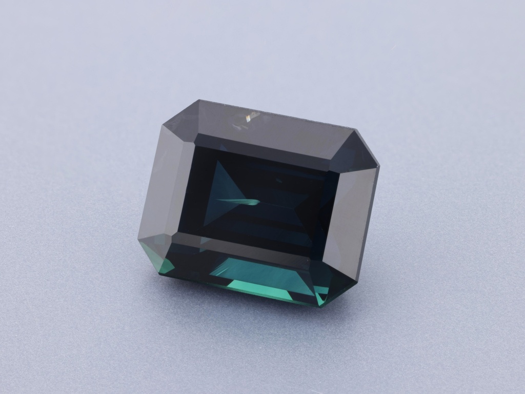 [SAOS1007X1] Australian Sapphire 9.6x7.5mm Emerald Cut Royal Blue