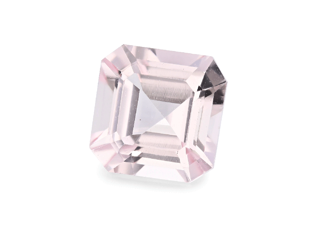 [BMOS0800X3] Morganite 8.10mm Square Emerald Cut Pink