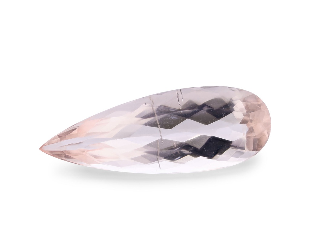 [BMPB2518X1] Morganite 23x18.4mm Pear Shape Pink