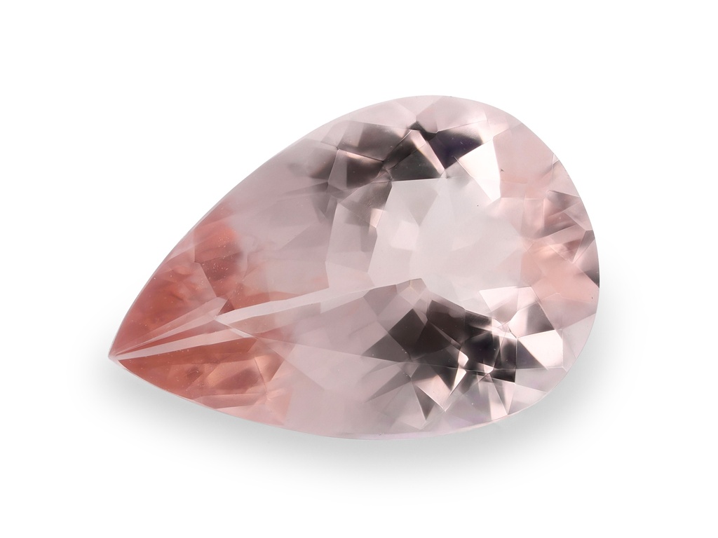 [BMPB1208X4] Morganite 12x8mm Pear Shape Apricot