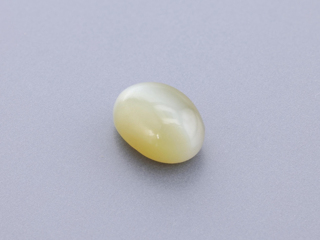[CBVC0705X1] Chrysoberyl Cat's Eye 6.95x4.85mm Oval