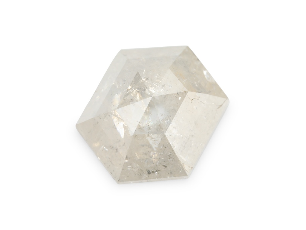 [DMFS1007X1] Salt & Pepper Diamond 9.8x7.6mm Hexagon