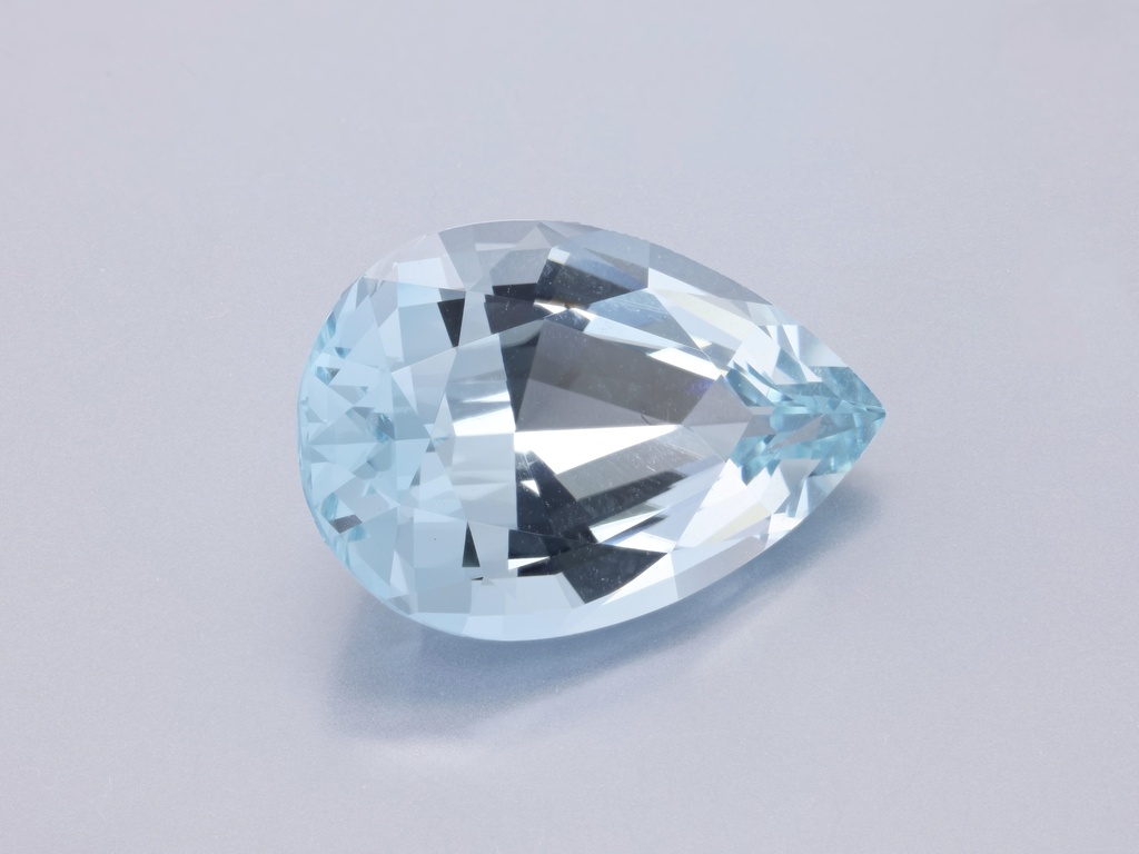 Topaz 23x13.7mm Pear Shape Blue