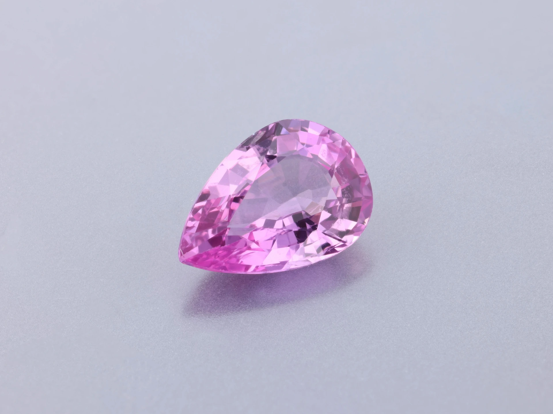 Pink Sapphire 7.1x4.9mm Pear Shape