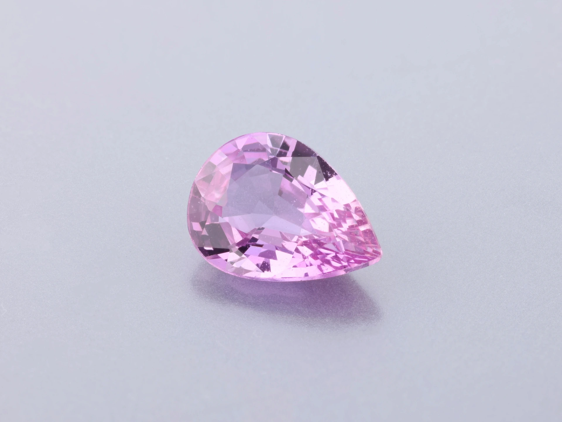 Pink Sapphire 7.05x5.15mm Pear Shape