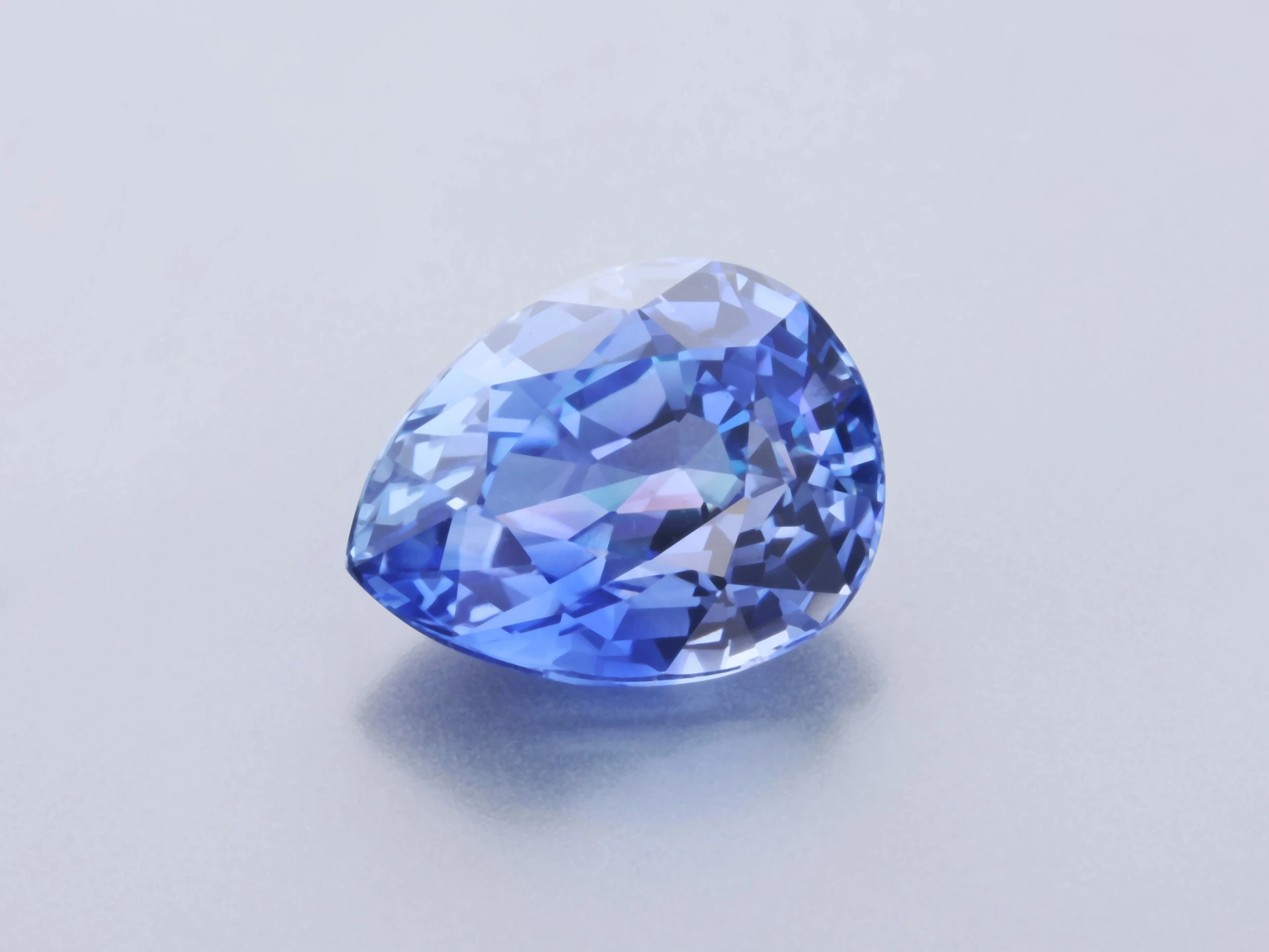 Ceylon Sapphire 8.3x6.4mm Pear Shape Light Blue