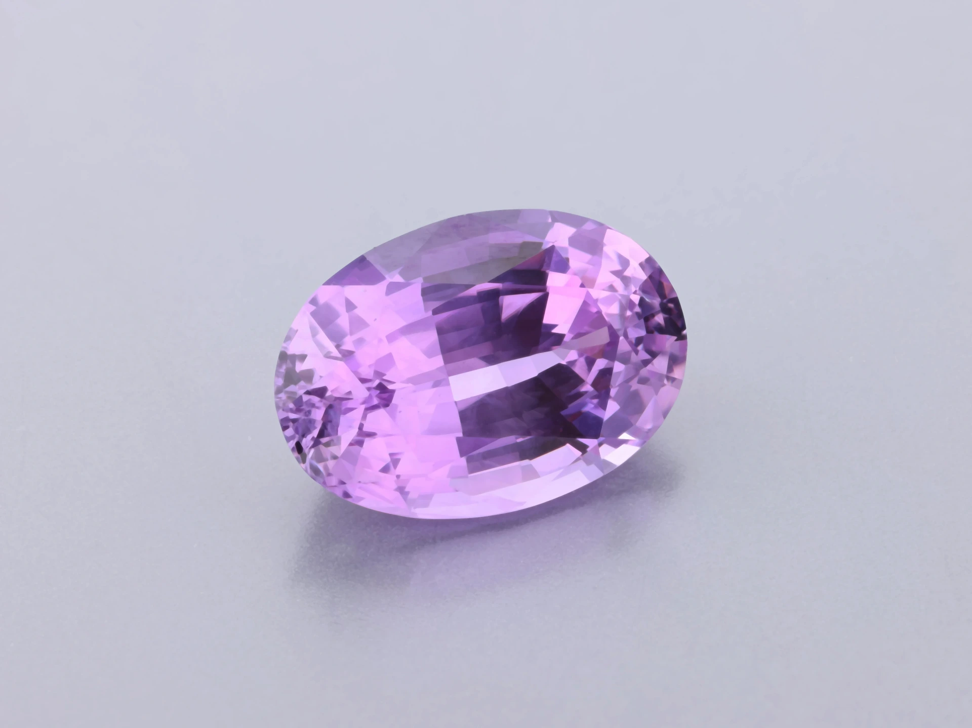 Pink Purple Sapphire 9.3x6.5mm Oval