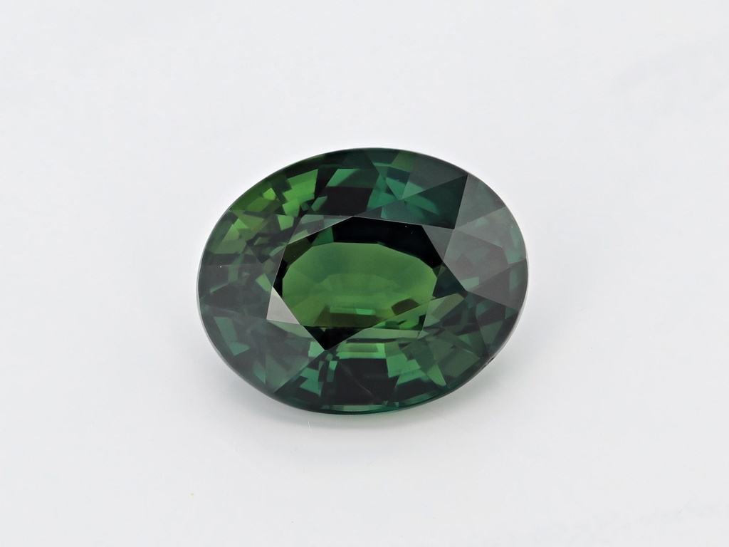 [SMVB0907X3] Tanzanian Sapphire 9.35x7.48mm Oval Teal UNHEATED
