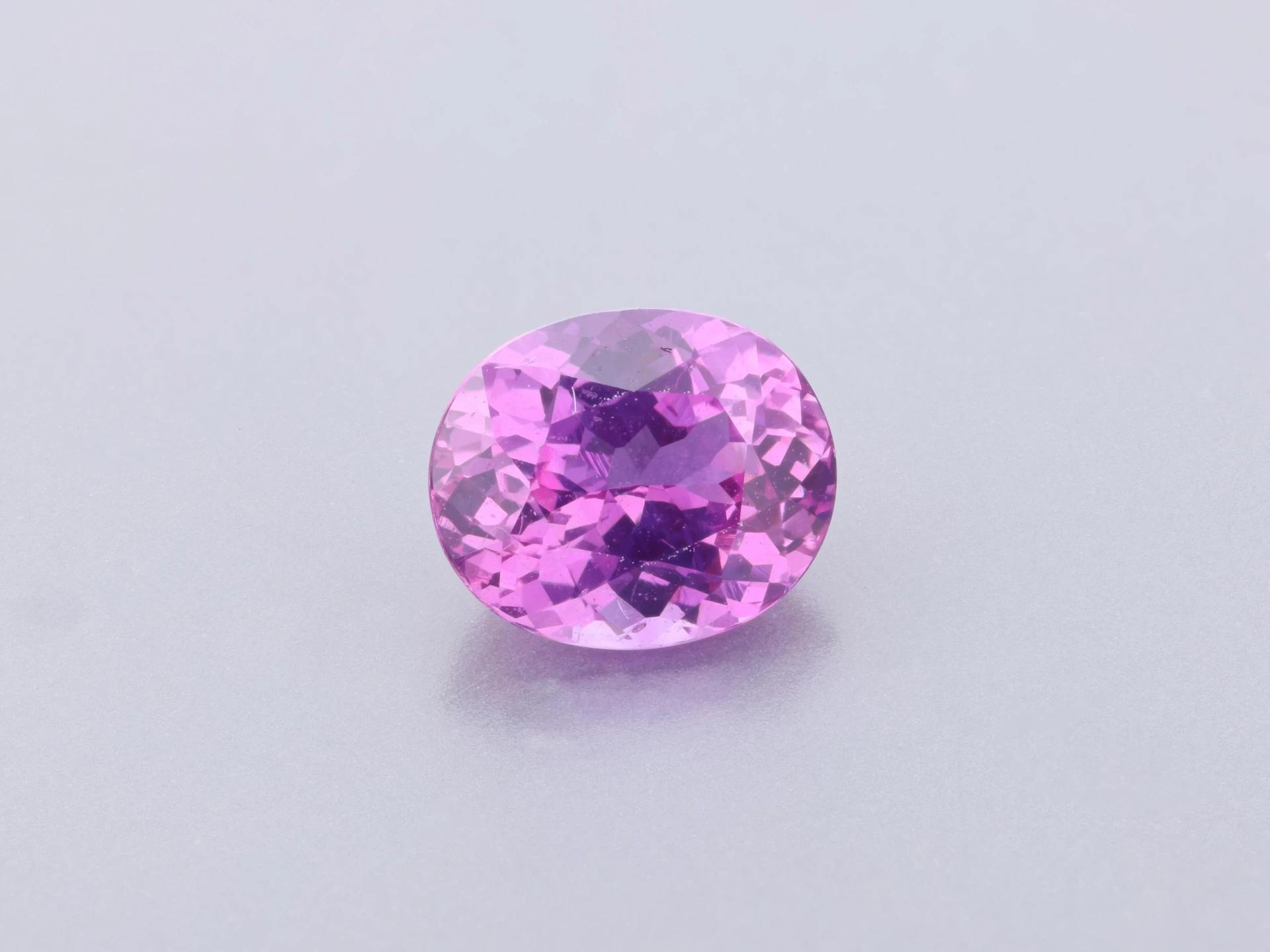 Pink Sapphire 5.4x4.5mm Oval