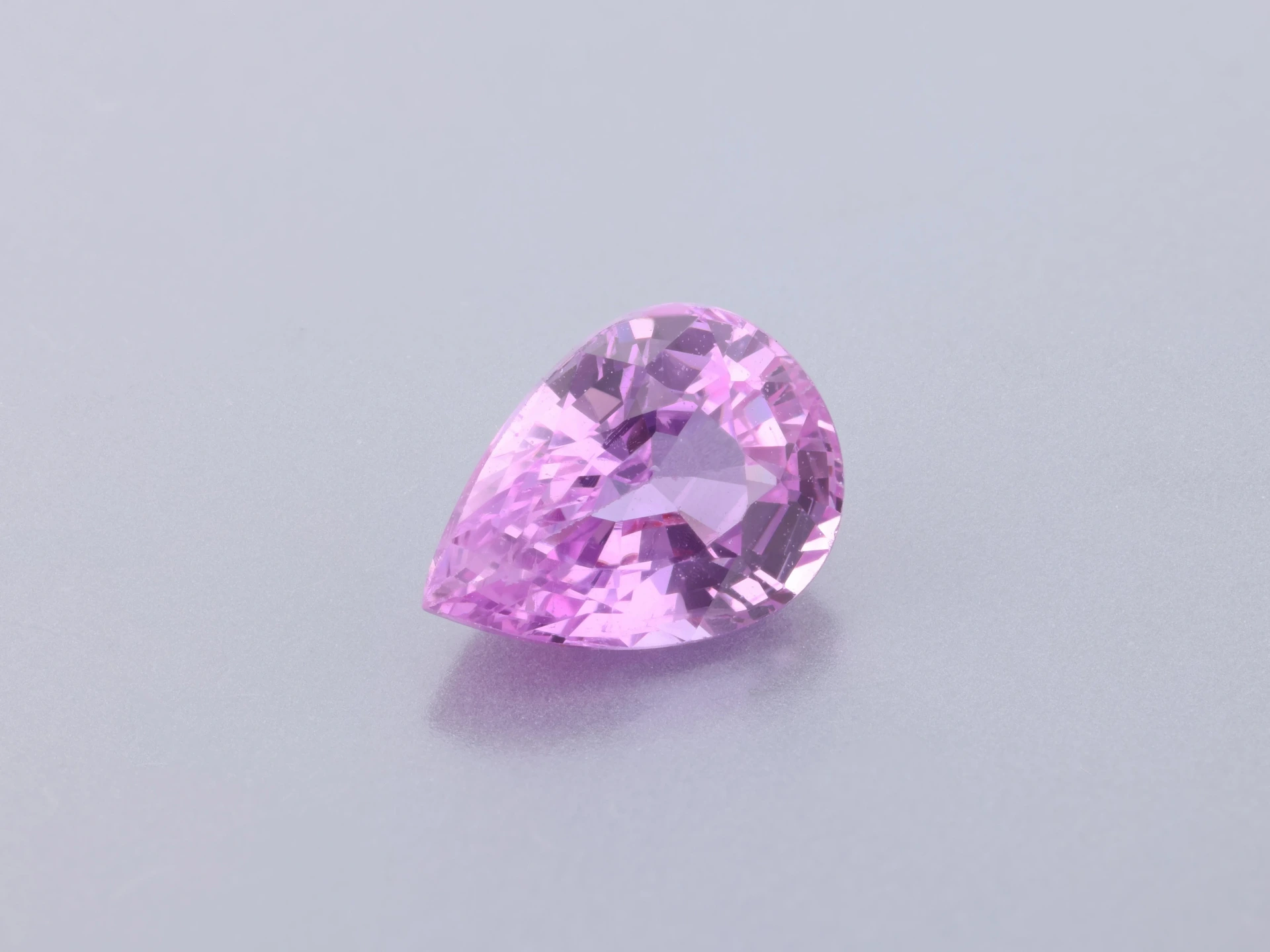 Pink Sapphire 7.05x5.2mm Pear Shape