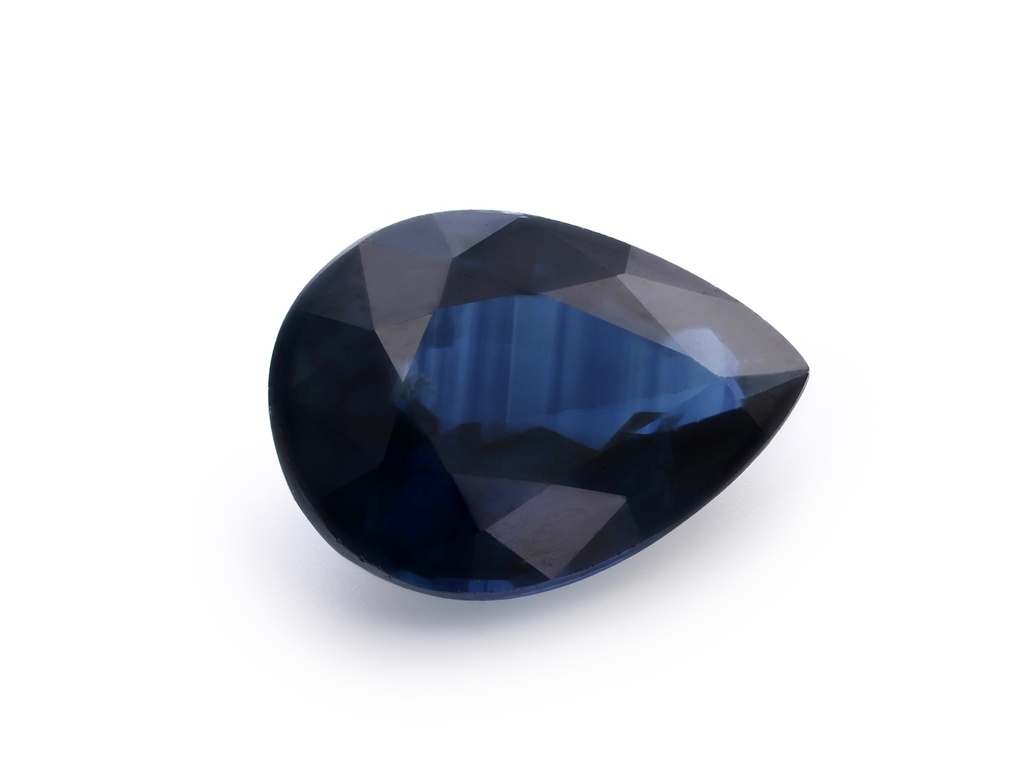 [SAPB0705X2] Australian Sapphire 7.1x5mm Pear Shape Blue