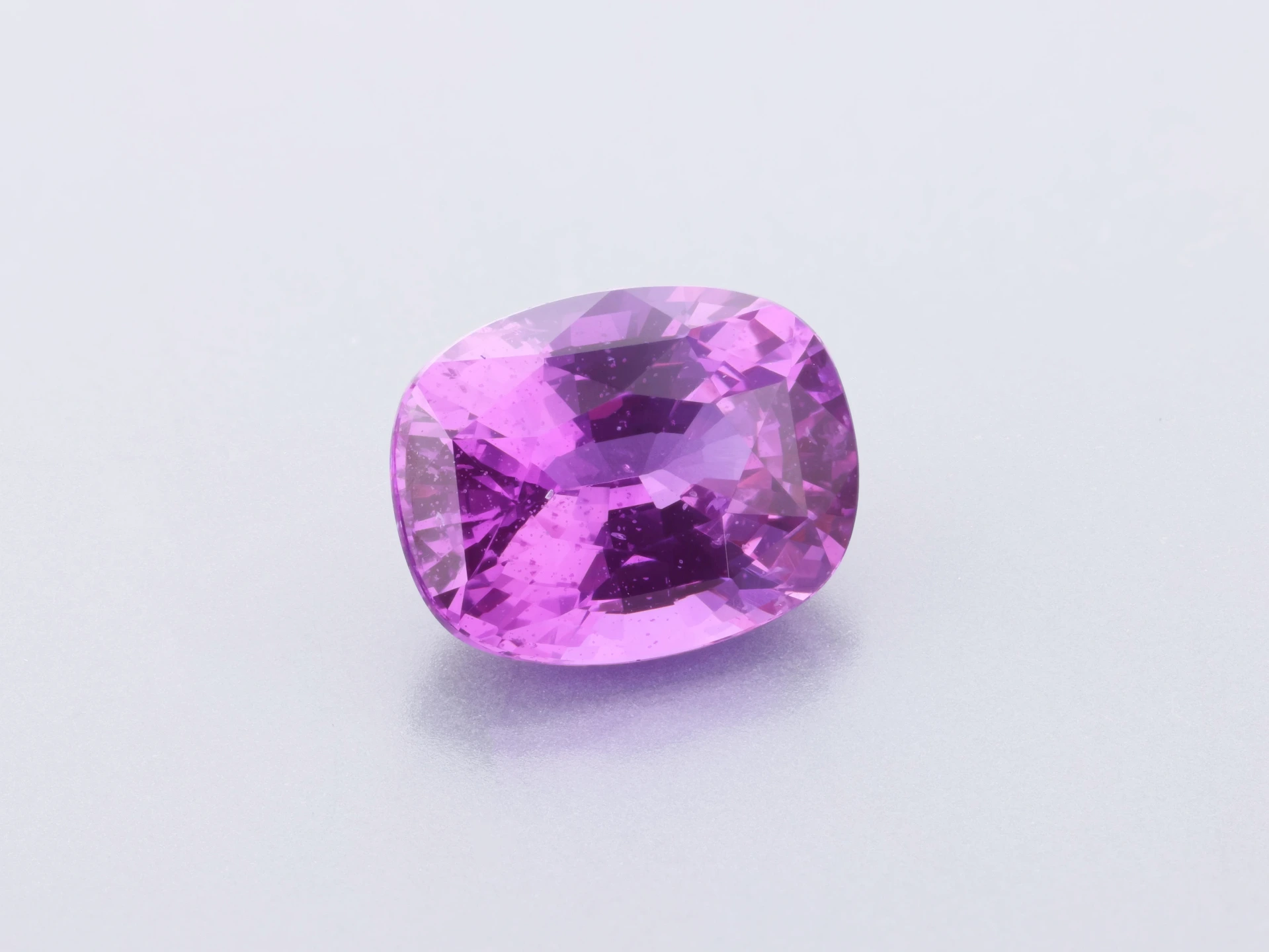 Pink Sapphire 7.21x5.72mm Cushion