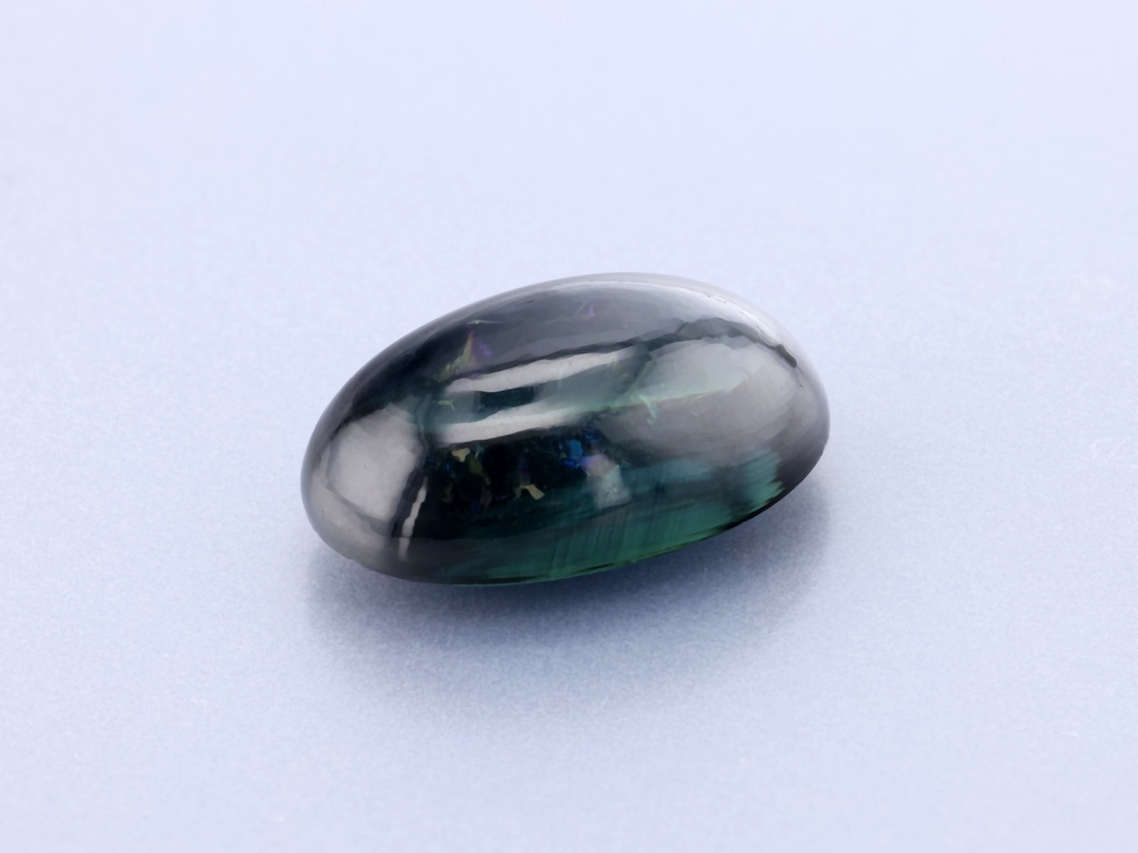 Blue Sapphire 11.1x6.9mm Oval Cabochon