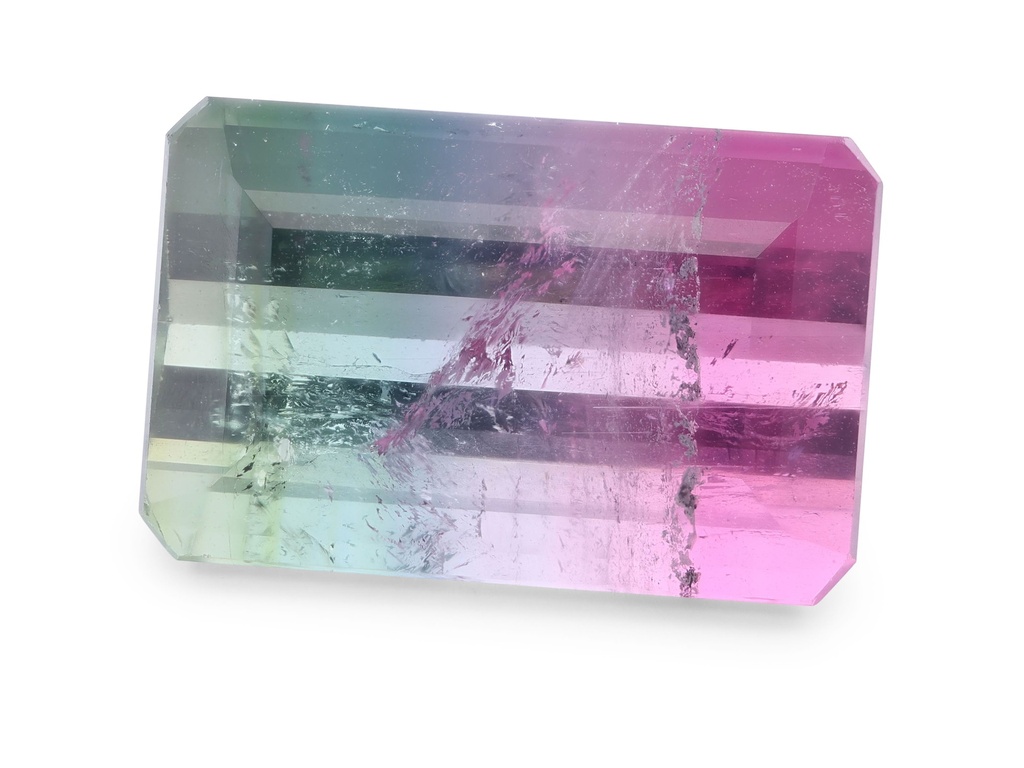 [UMOS1612X3] Watermelon Tourmaline 16.35x10.6mm Emerald Cut