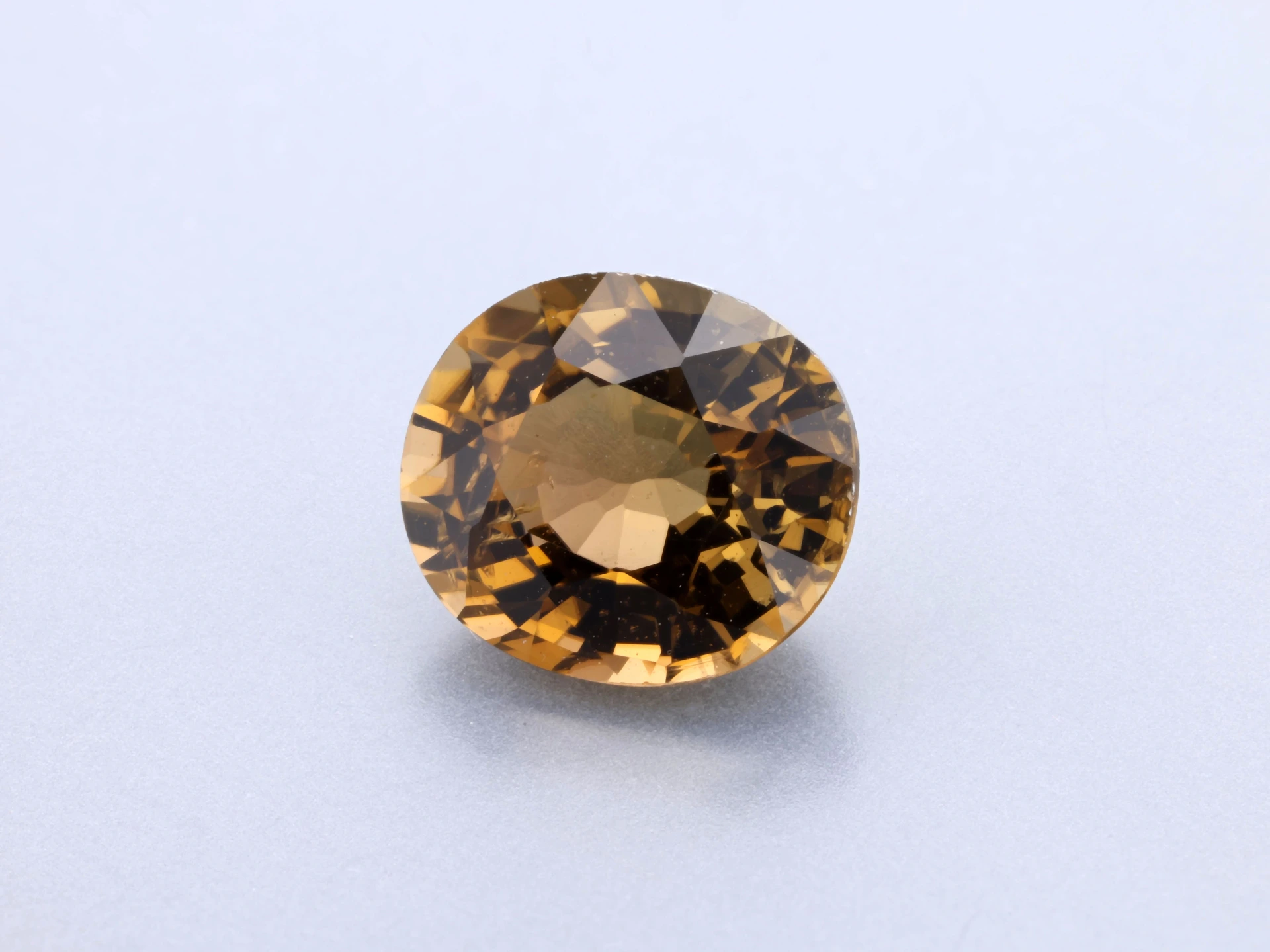 Brown Tourmaline 7x6.25mm Oval