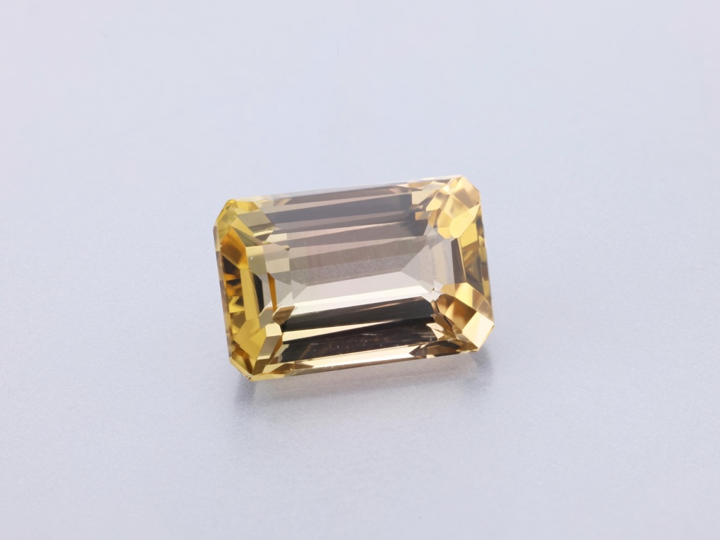 Peach Tourmaline 8.8x5.95mm Emerald Cut
