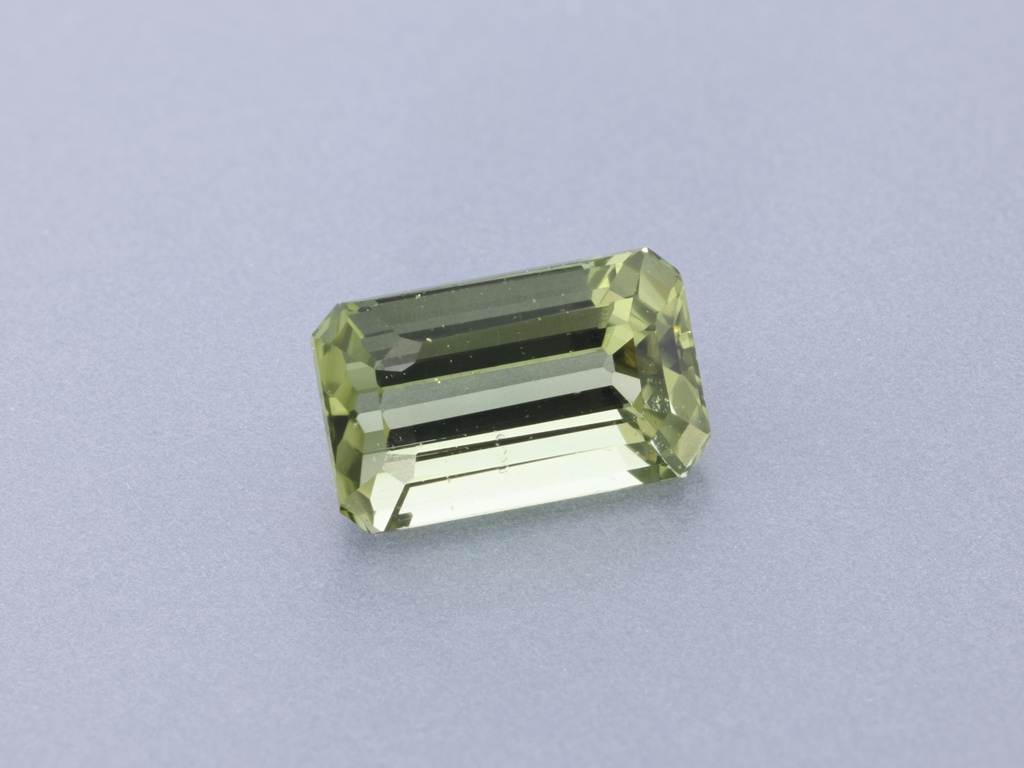 Green Tourmaline 7.15x4.35mm Emerald Cut