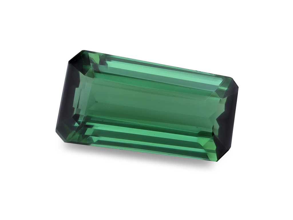 Green Tourmaline 8.3x4.4mm Tapered Emerald Cut