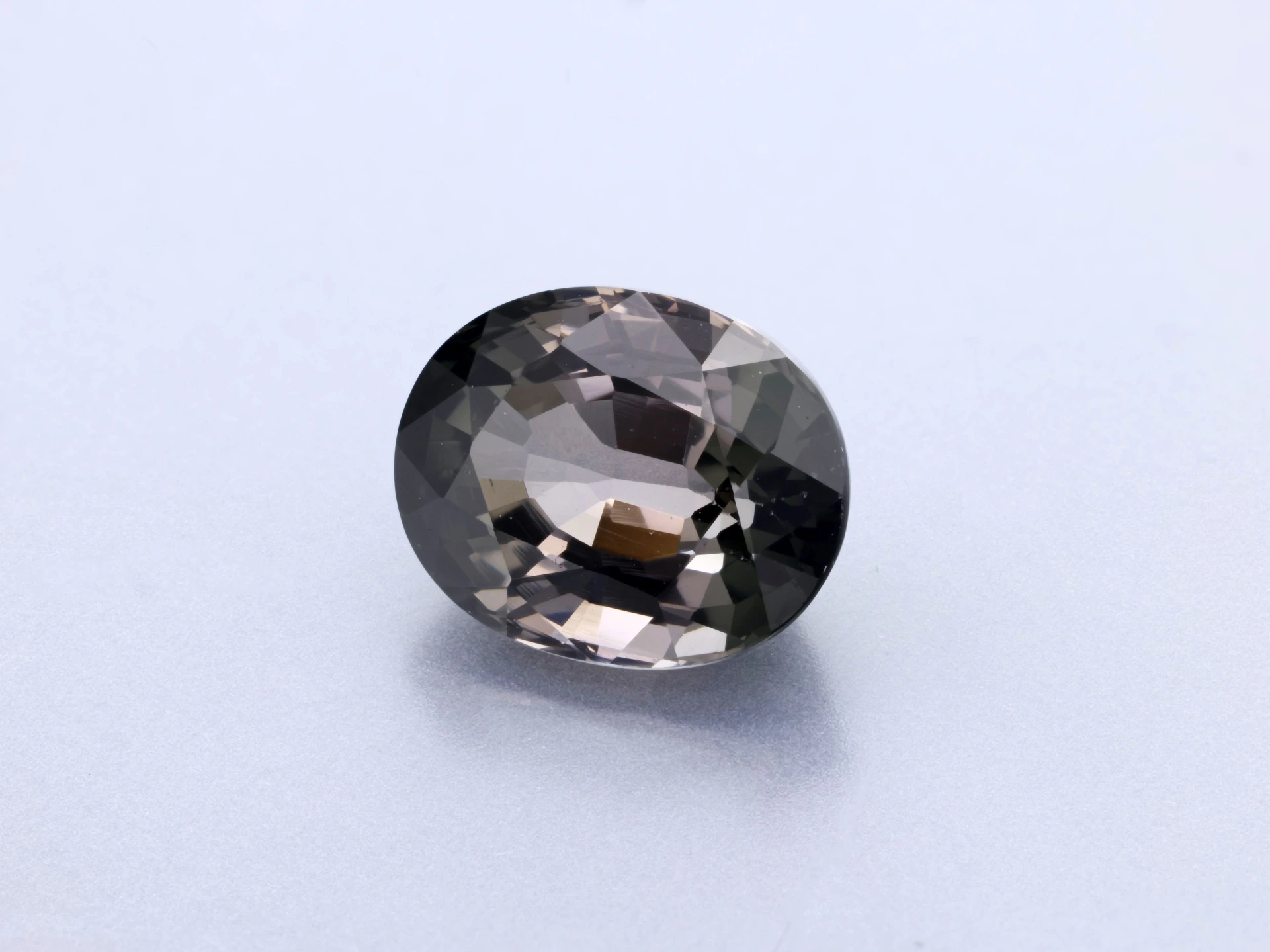 Grey Tourmaline 7.6x6mm Oval