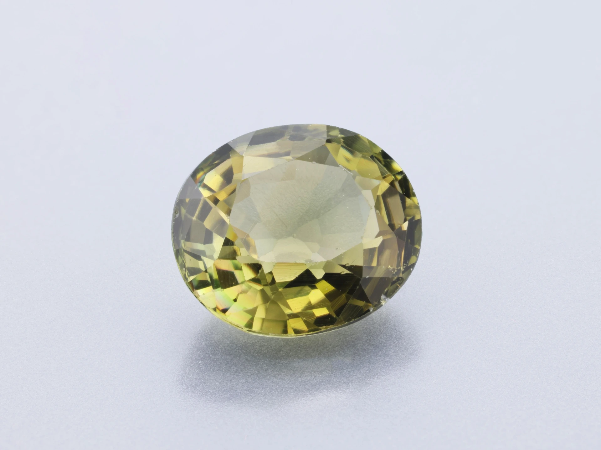Green Tourmaline 7x6.2mm Oval