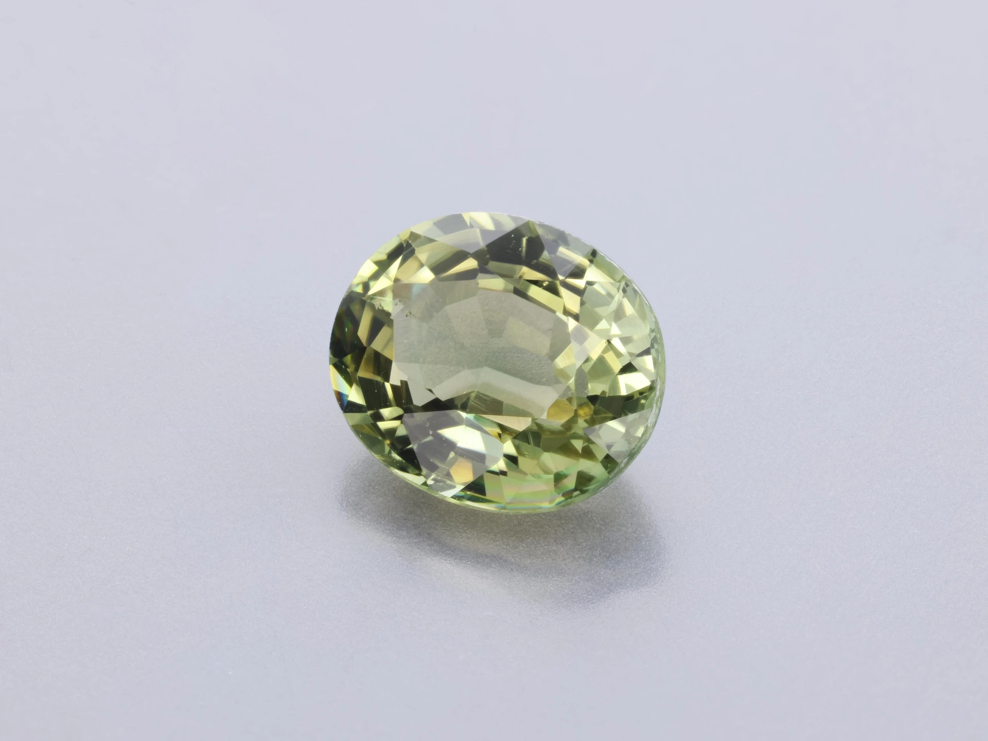 Green Tourmaline 6.8x5.8mm Oval