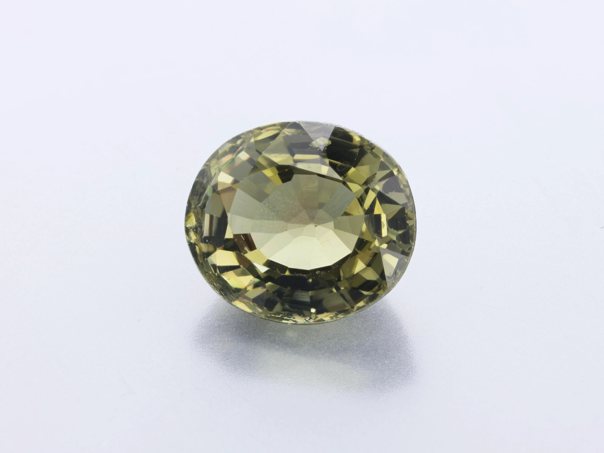 Green Tourmaline 7.6x6.5mm Oval