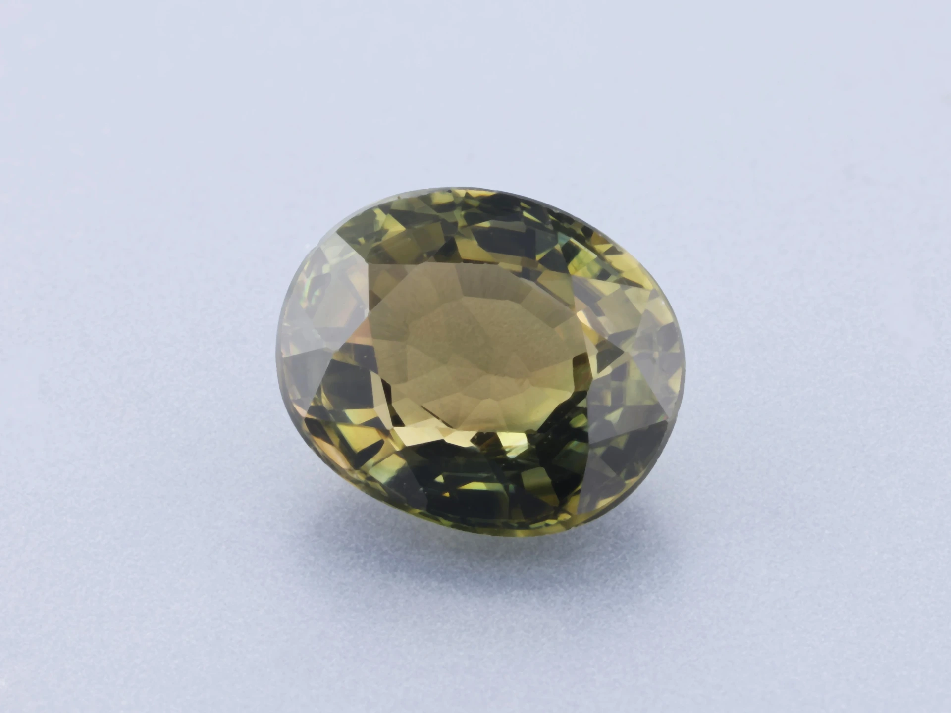 Green Tourmaline 8x6.6mm Oval