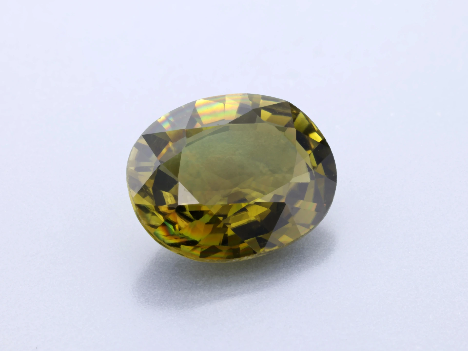 Green Tourmaline 9.2x7.5mm Oval