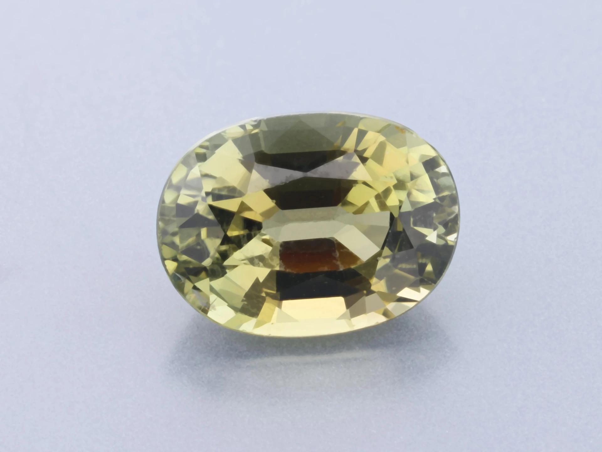 Bi Colour Tourmaline 8.3x6.2mm Oval