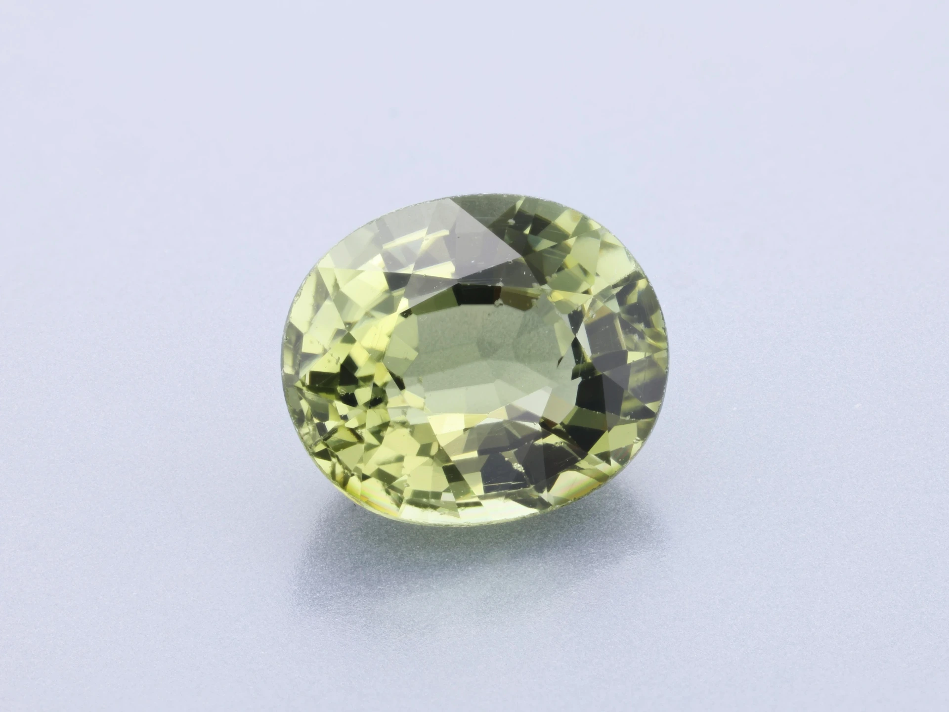 Green Tourmaline 7.65x6.5mm Oval