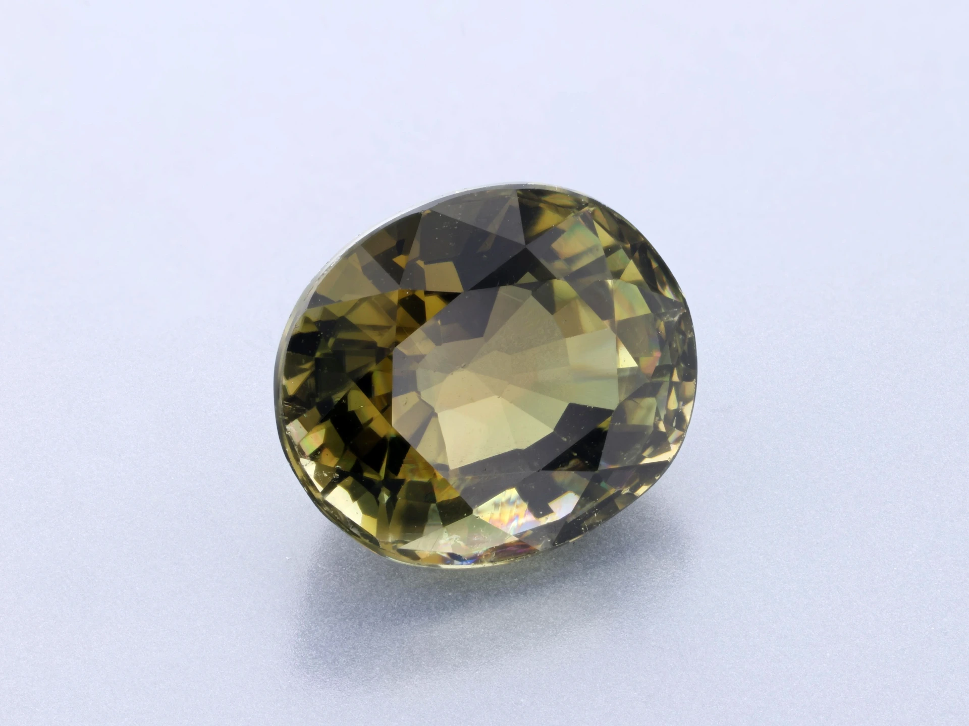 Green Tourmaline 8.7x 7.4mm Oval