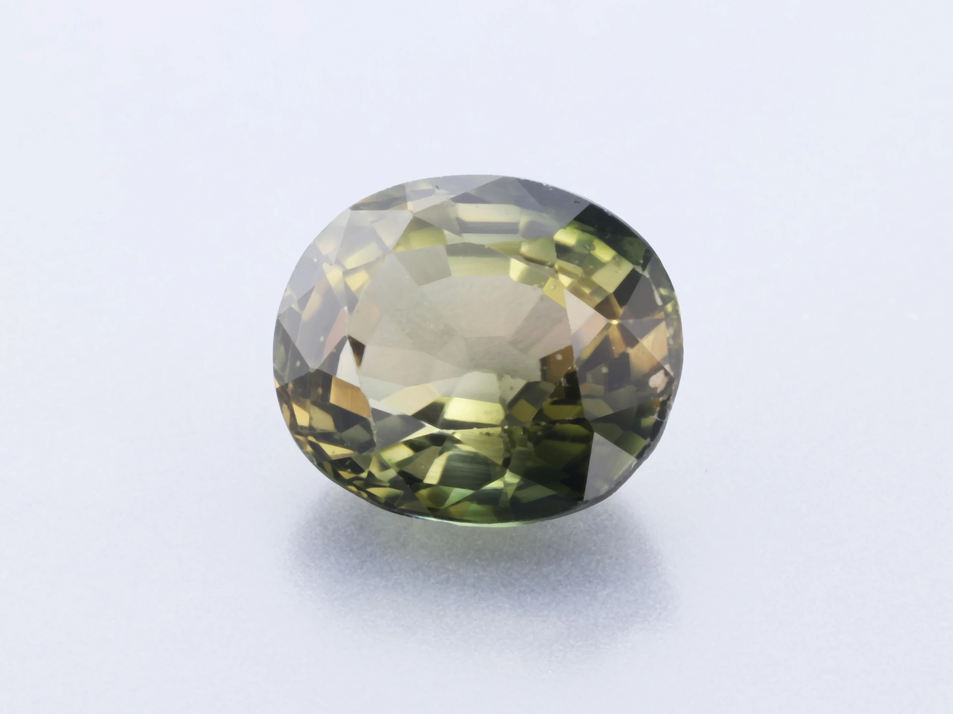 Yellow Green Tourmaline 7.75x6.7mm Oval
