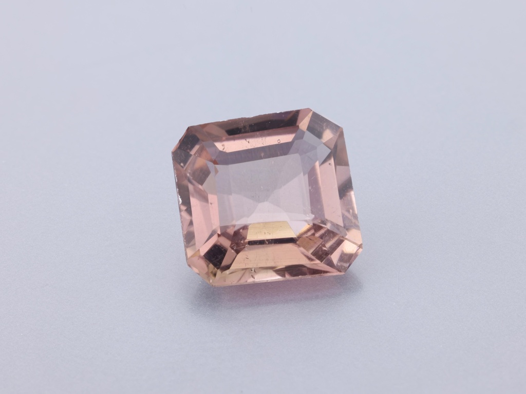 Pink Tourmaline 7.3x7.2mm Square Emerald Cut
