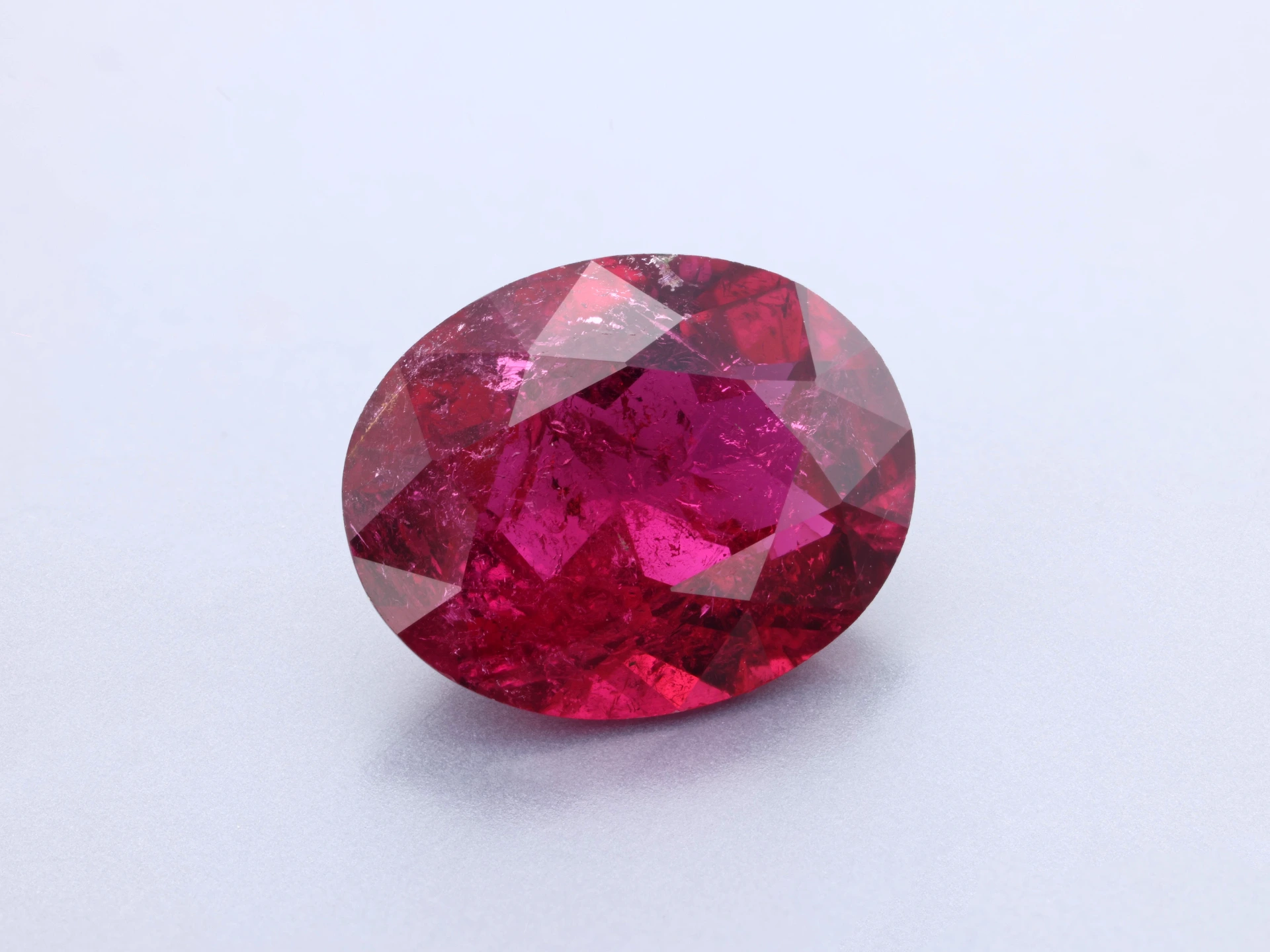 Rubellite Tourmaline 10.05x7.95mm Oval