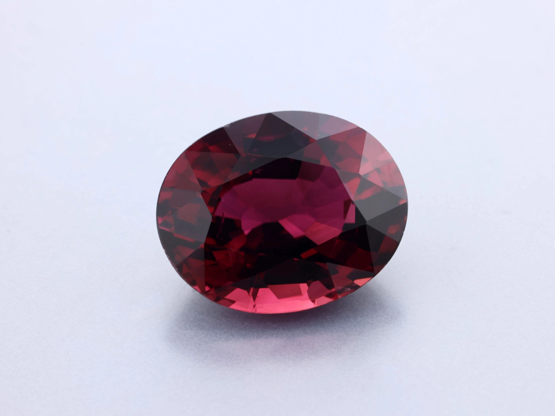 Pink Tourmaline 10x8mm Oval Purple