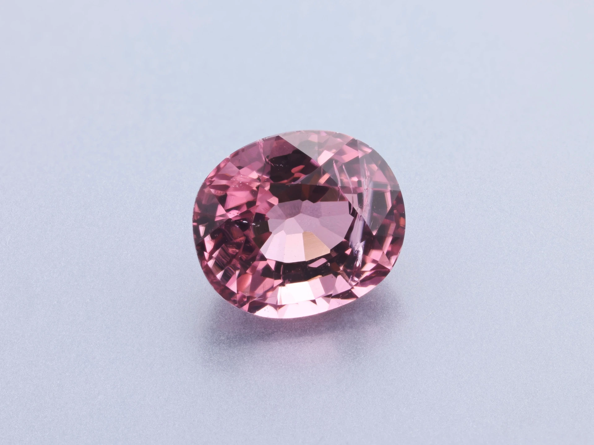 Pink Tourmaline 6.4x5.5mm Oval
