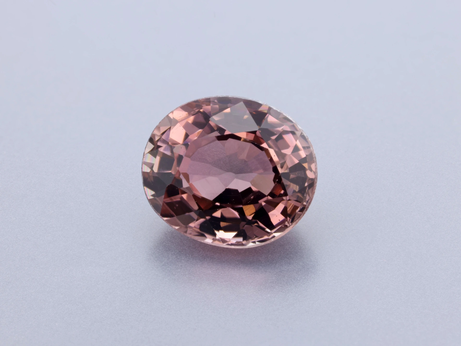 Pink Tourmaline 7.3x6.25mm Oval