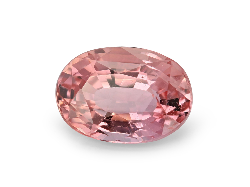 [SPVB0705X6] Padparadscha Sapphire 7.79x5.49mm Oval UNHEATED