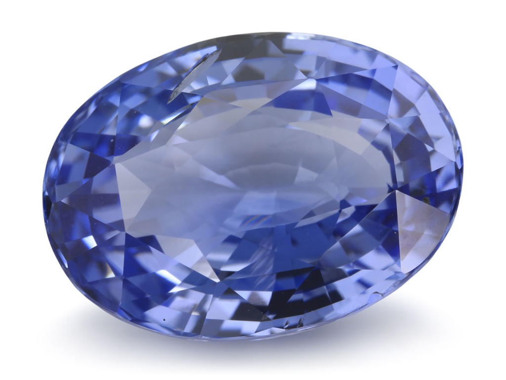 [SCVB1510X1] Ceylon Sapphire 12.5x9.1mm Oval Mid Blue