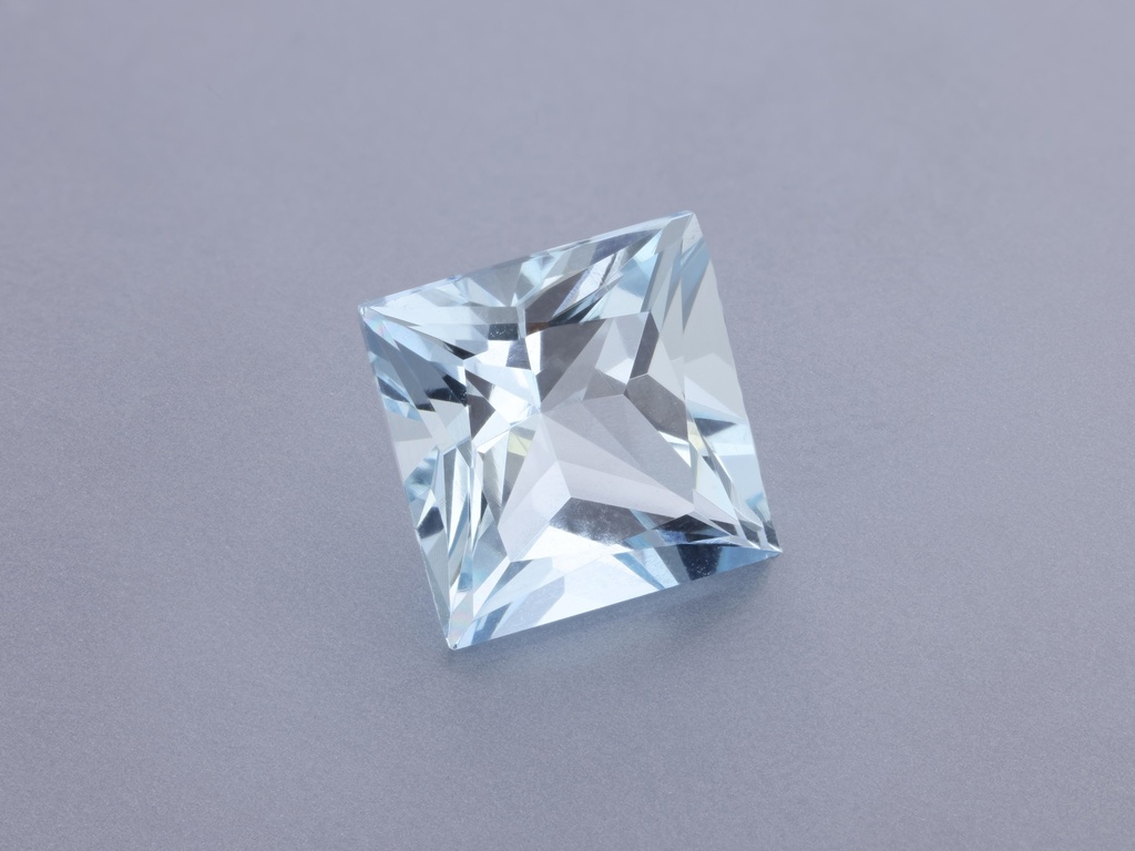 Aquamarine 9.00mm Princess Cut