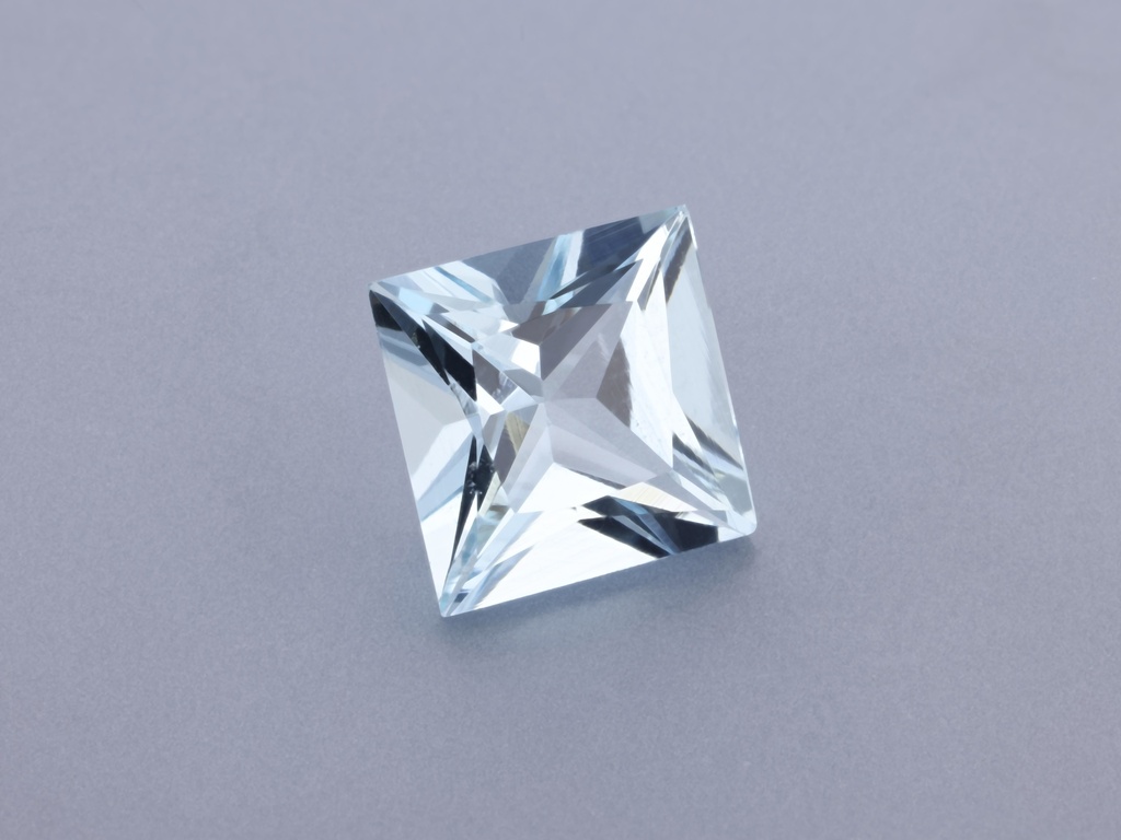 Aquamarine 7.00mm Princess Cut