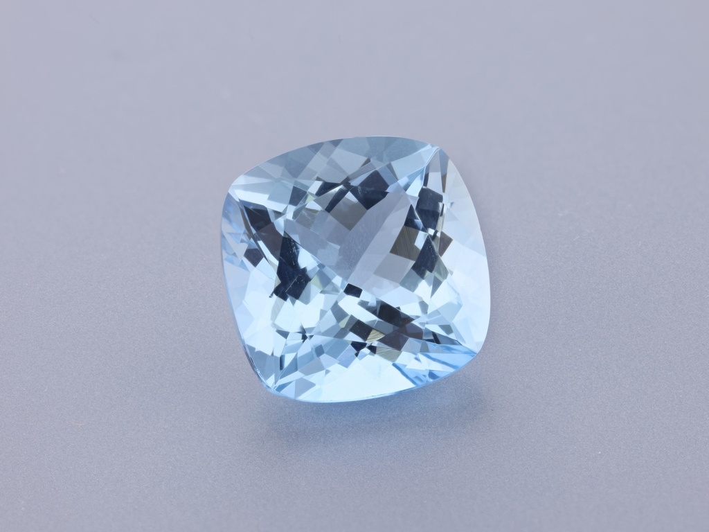 Aquamarine 9.10mm Square Cushion