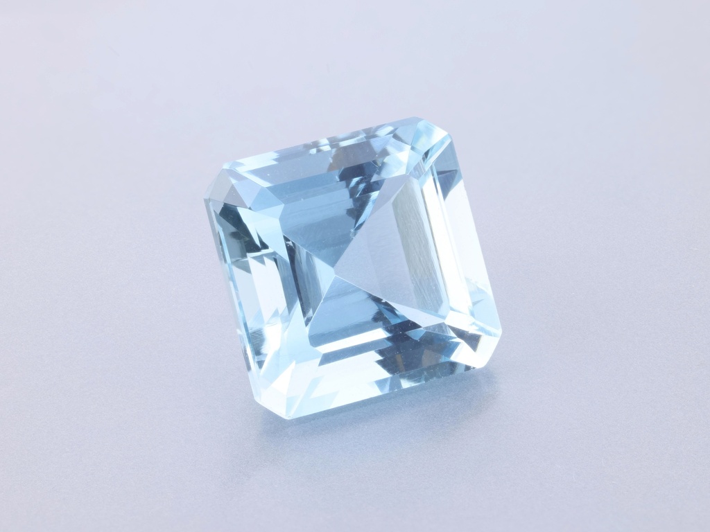 Aquamarine 10mm Square Emerald Cut