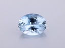 Aquamarine 10.1x7.8mm Oval Mid Blue