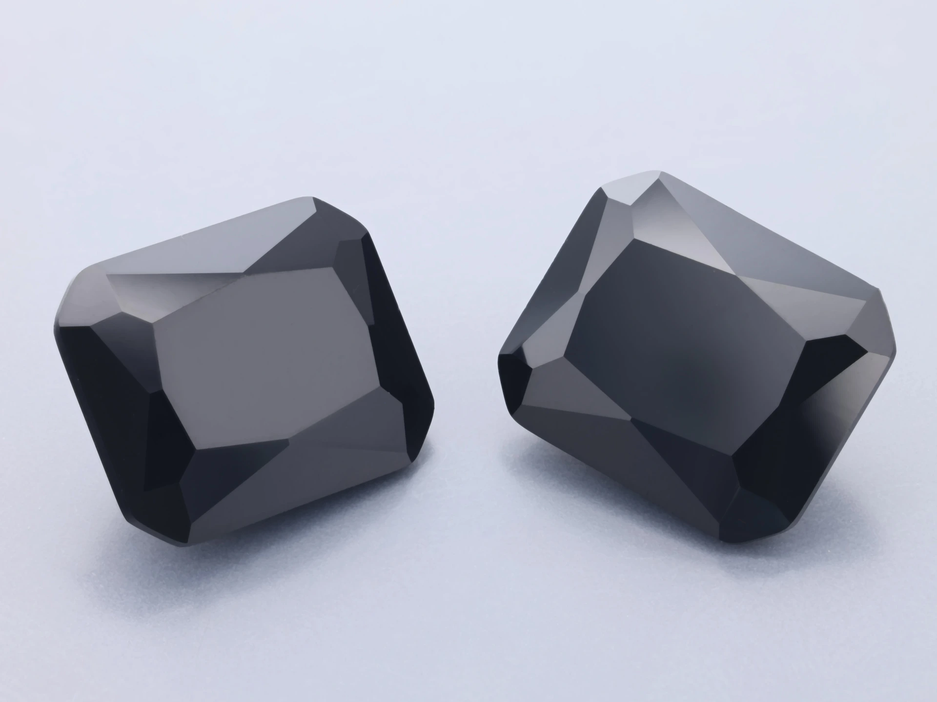 Black Spinel 12x10mm Radiant Cut