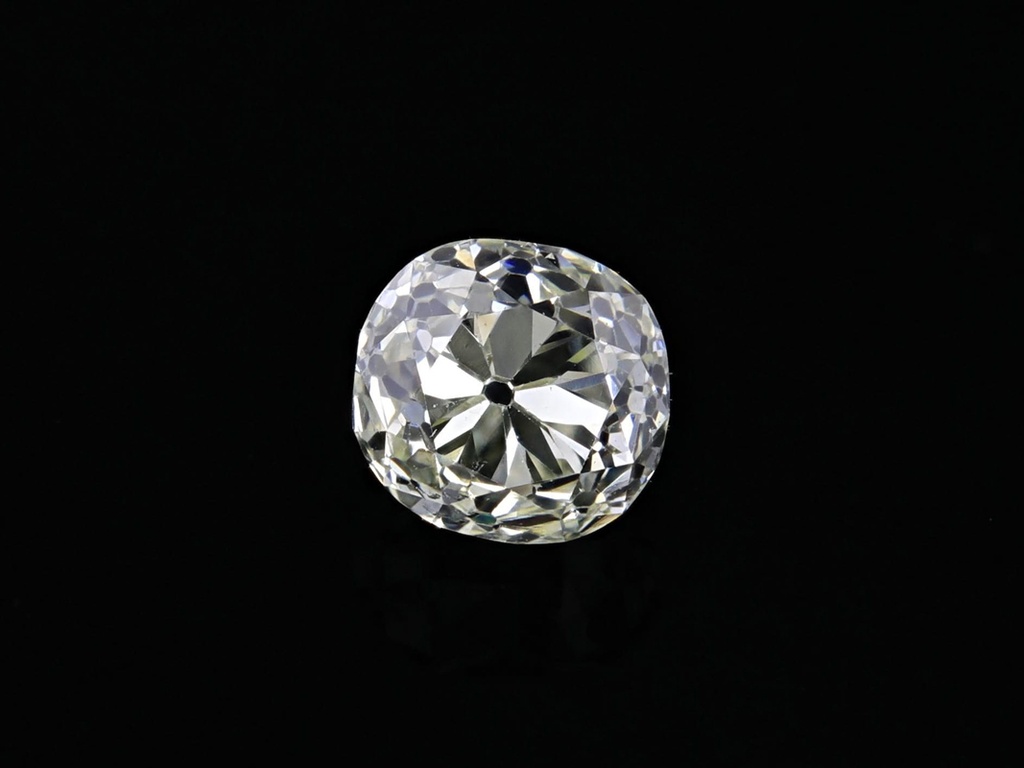 Diamond Old Cut 4x3.8mm Cushion 