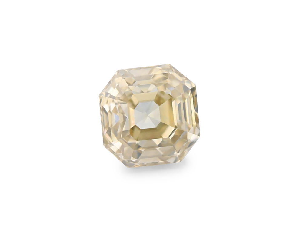 Champagne Diamond 4.00mm Square Emerald Cut