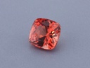 Spinel 6x5.9mm Cushion Orange