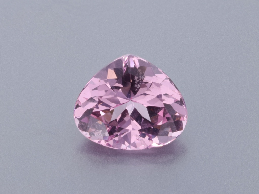 Spinel 6.6x5.6mm Pear Shape Light Pink